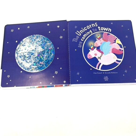 The Unicorns are Coming to Town (Snow Globe Picture Book) Picture Book - Picture 4 of 5